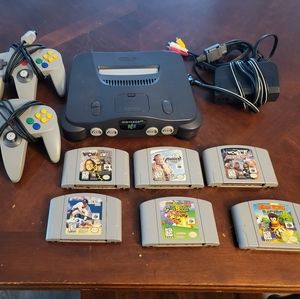 Nintendo 64 bundle.